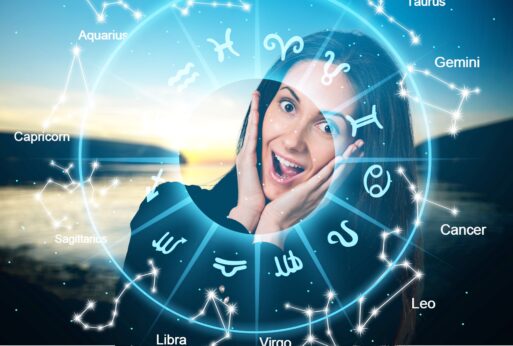 A young woman is surprised by astrology at sunset
Женский гороскоп
Гороскоп для женщин