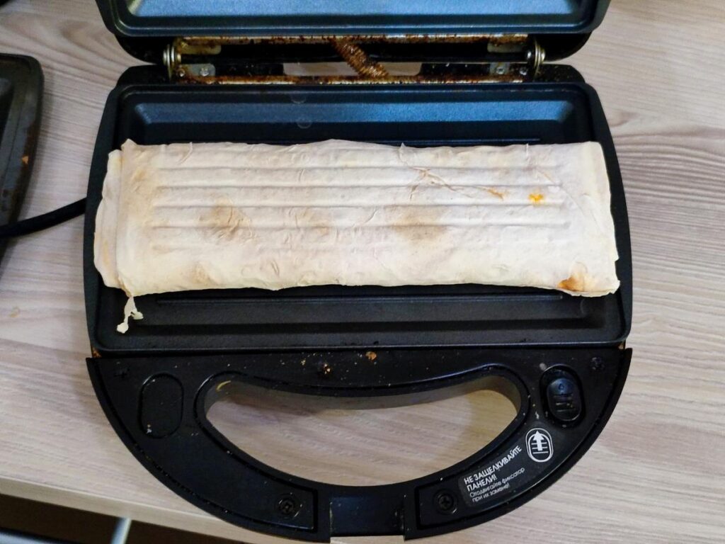 шаурма на гриле