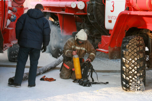 пожарно-спасательную службу