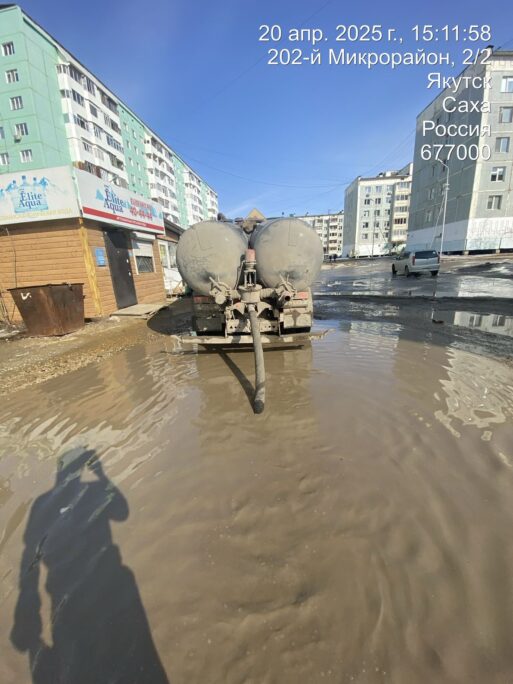 откачка талых вод