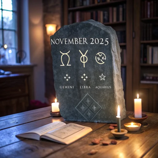 Рунический гороскоп на ноябрь 2025 для знаков стихии Воздух: Близнецов, Весов, Водолеев