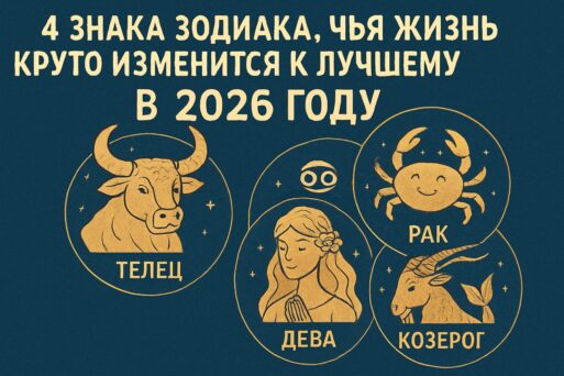 4 знака зодиака 2026