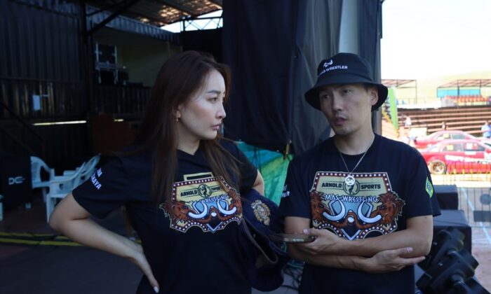 14. Президент Мөнхсурэн и глав.судья Телмен